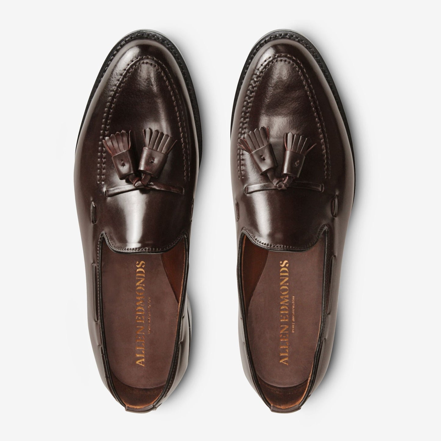Grayson Shell Cordovan Dress Loafer - Brown