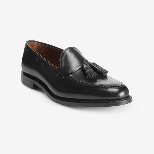 Grayson Shell Cordovan Dress Loafer - Black