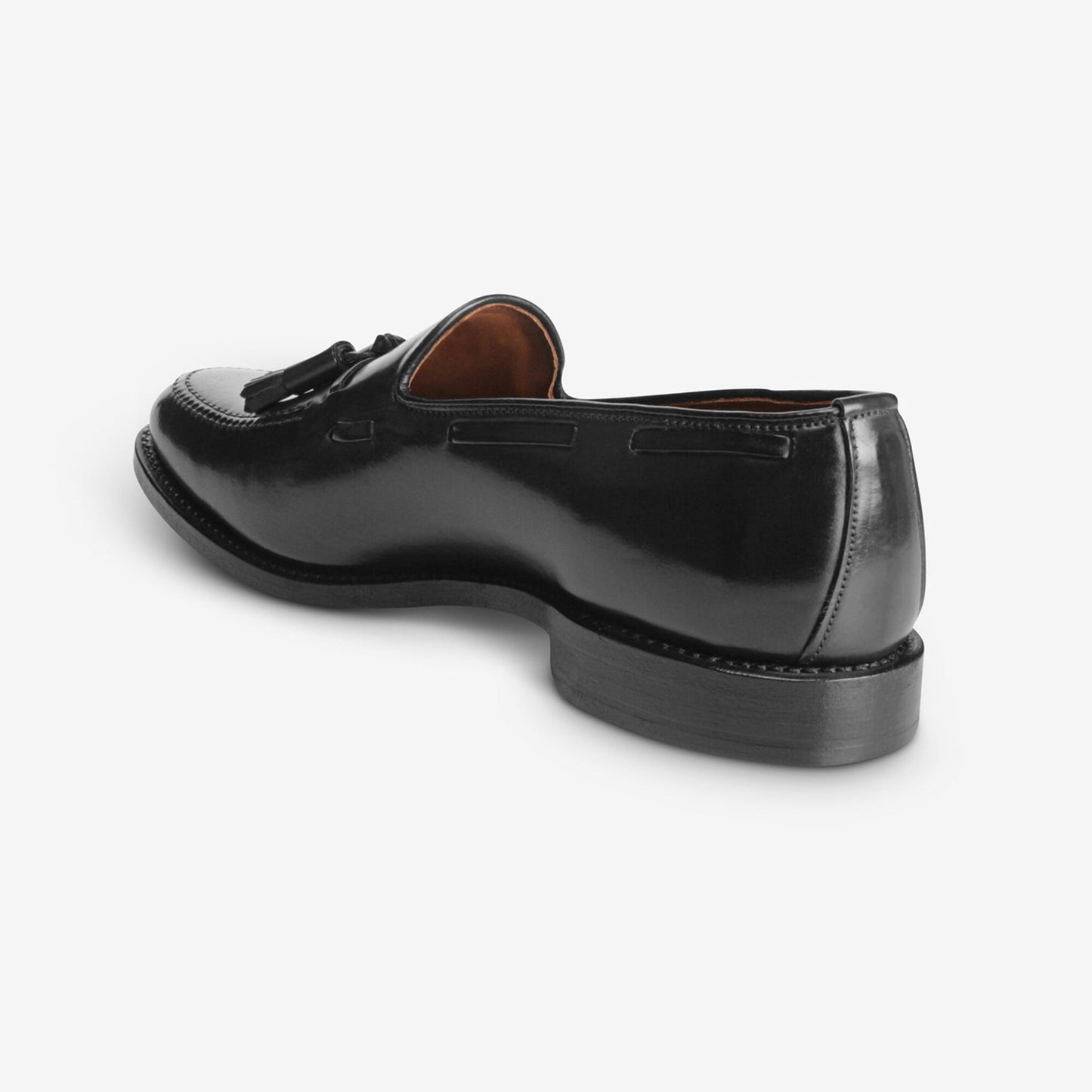 Grayson Shell Cordovan Dress Loafer - Black