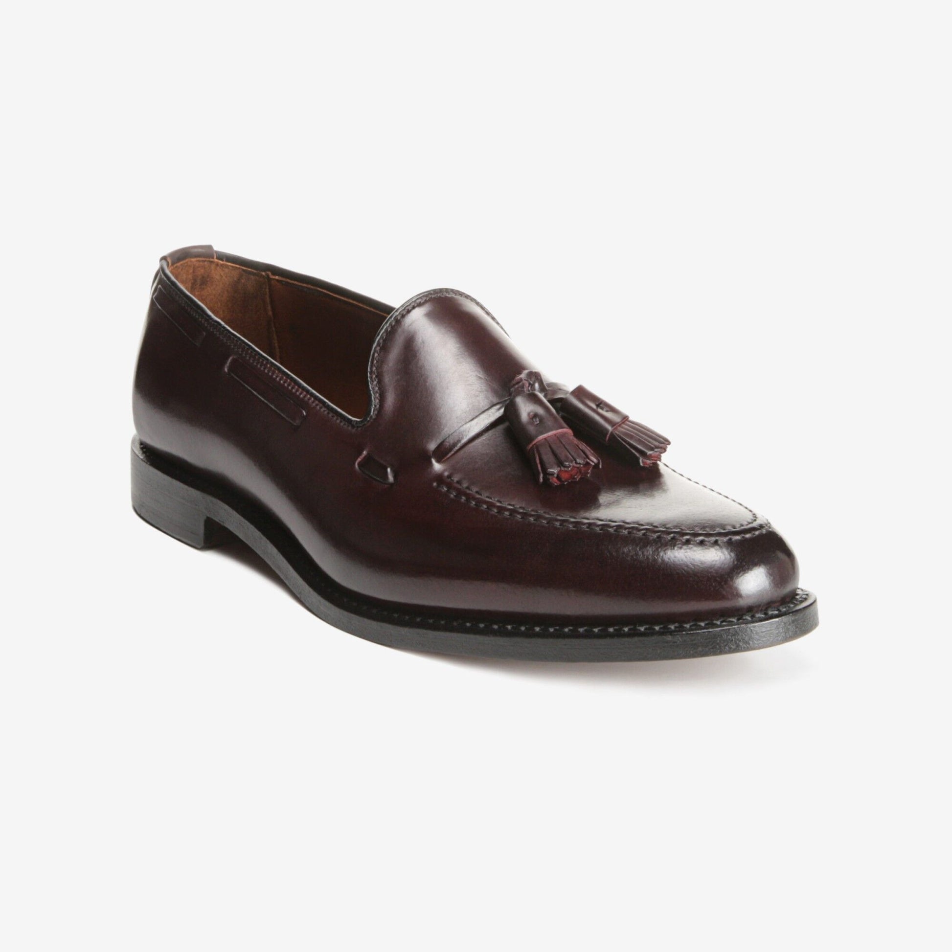 Grayson Shell Cordovan Dress Loafer - Burgundy