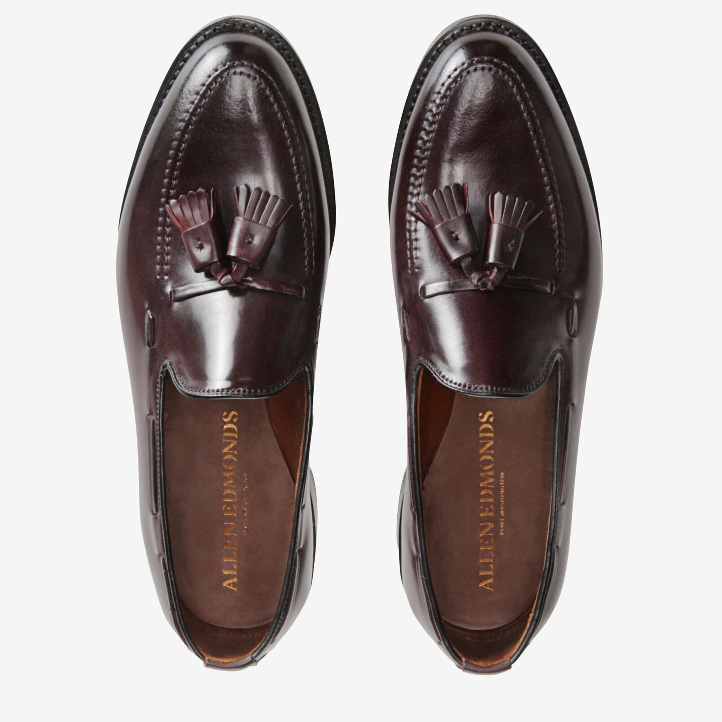 Grayson Shell Cordovan Dress Loafer - Burgundy