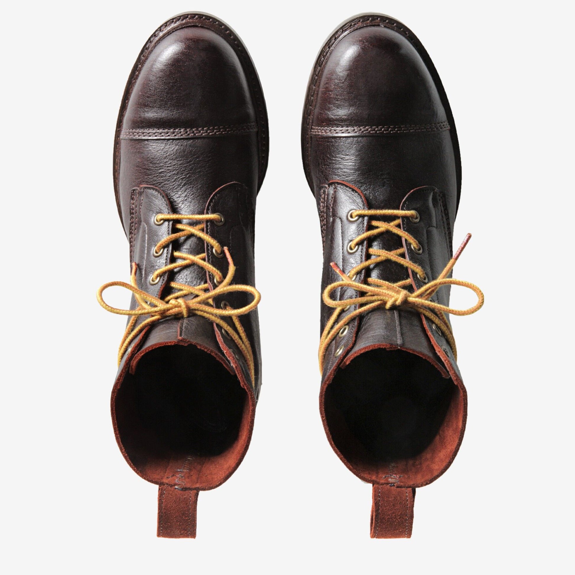 Normandy Cap-Toe Boot - Brown