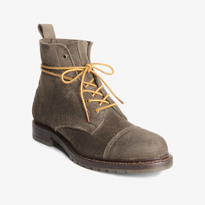 Normandy Suede Cap-Toe Boot - Taupe