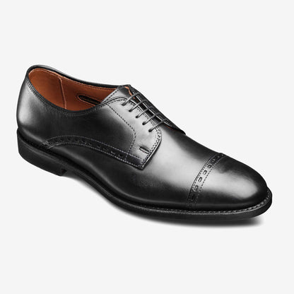 Madison Ave Cap Toe Dress Shoe - Black