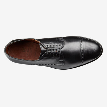 Madison Ave Cap Toe Dress Shoe - Black