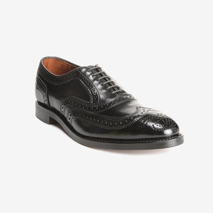 Cambridge Shell Cordovan Wingtip - Black