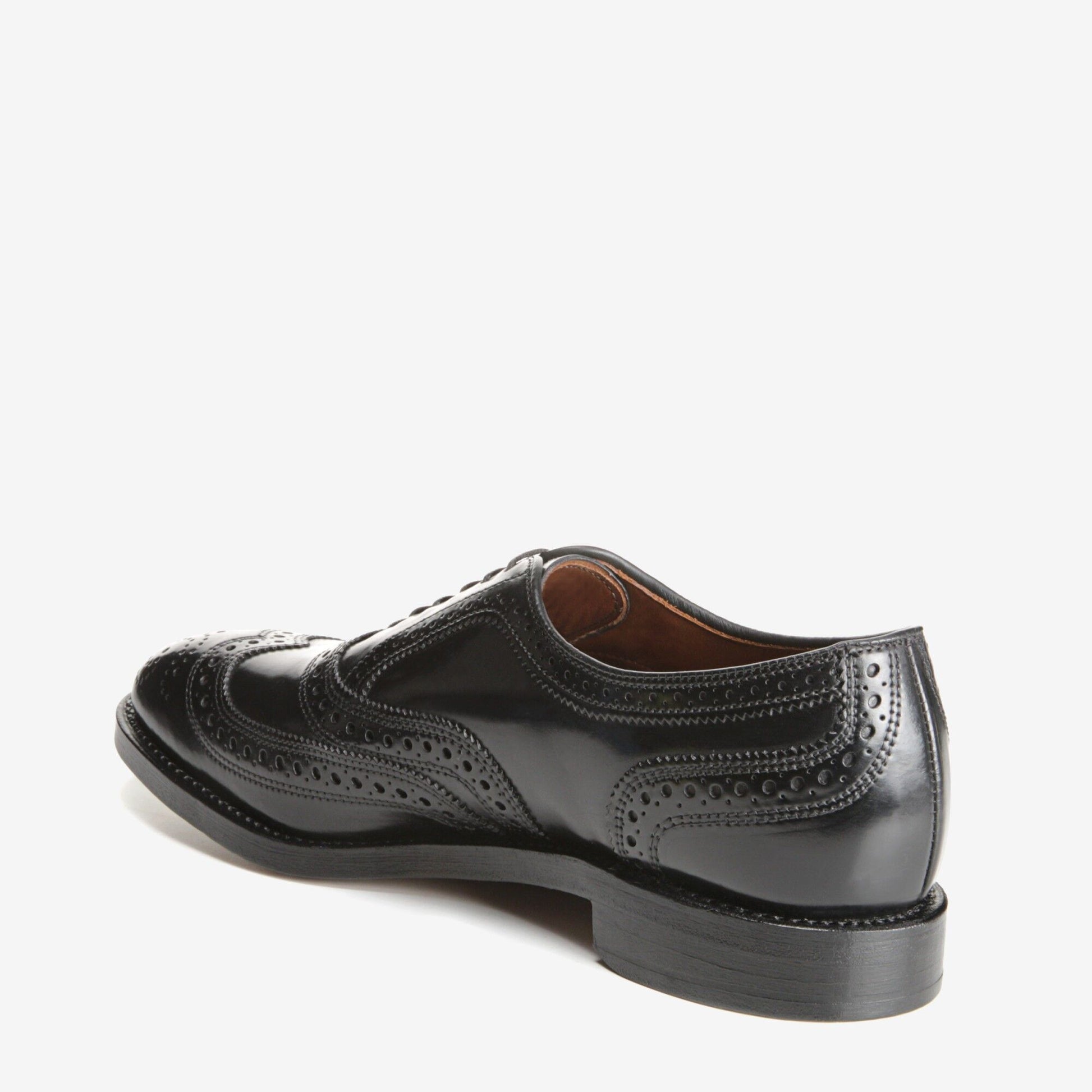 Cambridge Shell Cordovan Wingtip - Black