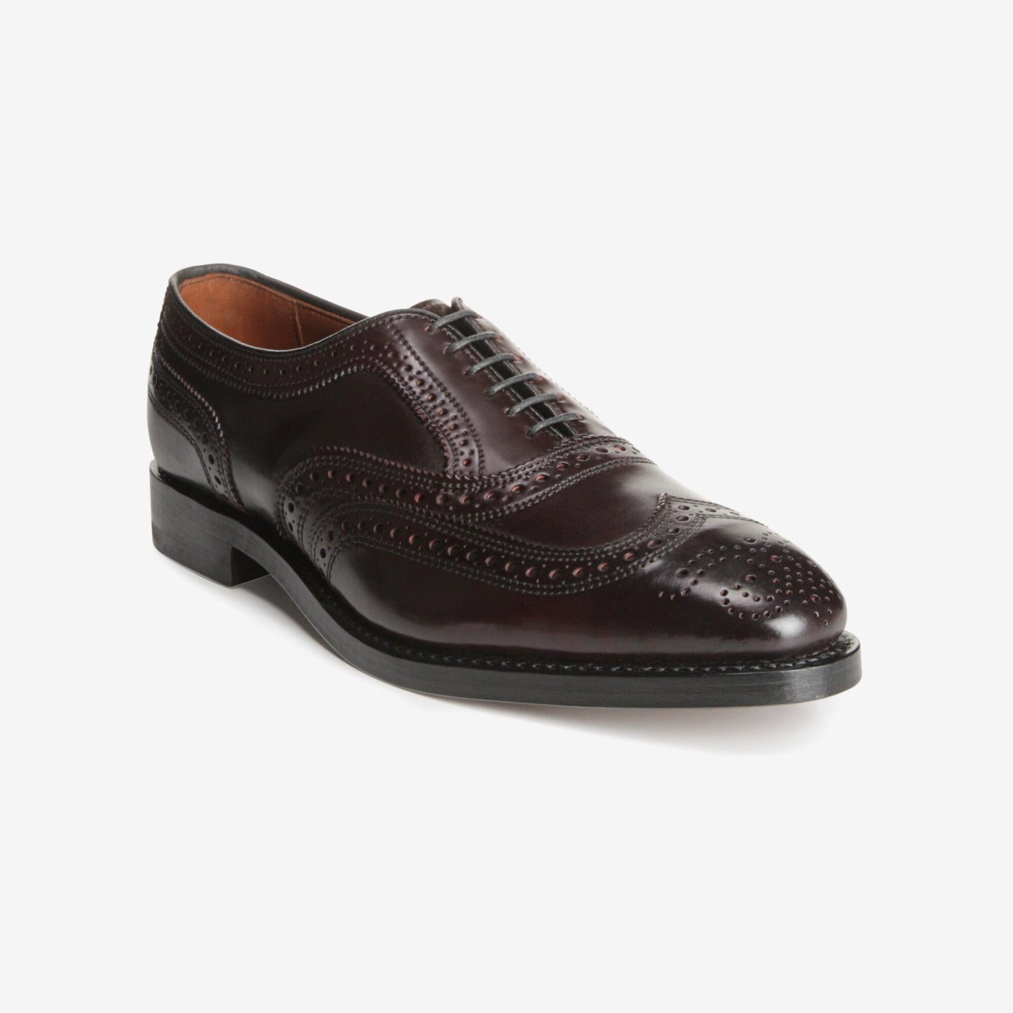 Cambridge Shell Cordovan Wingtip - Burgundy