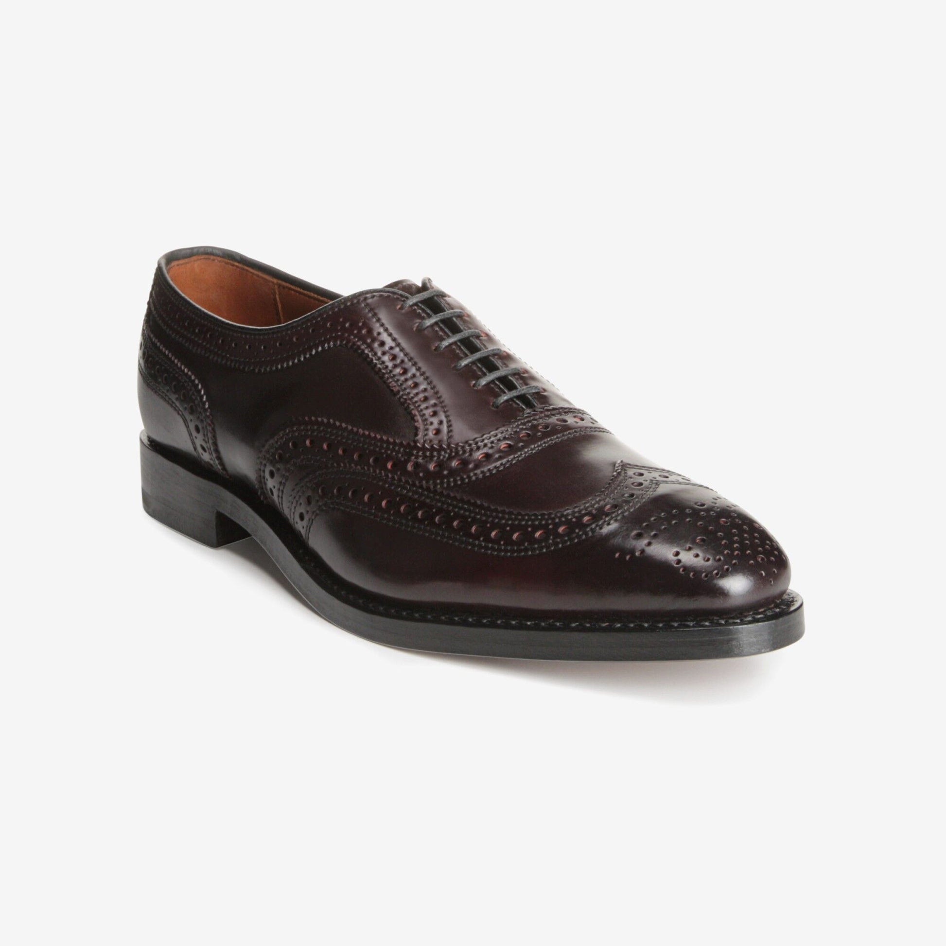 Cambridge Shell Cordovan Wingtip - Burgundy