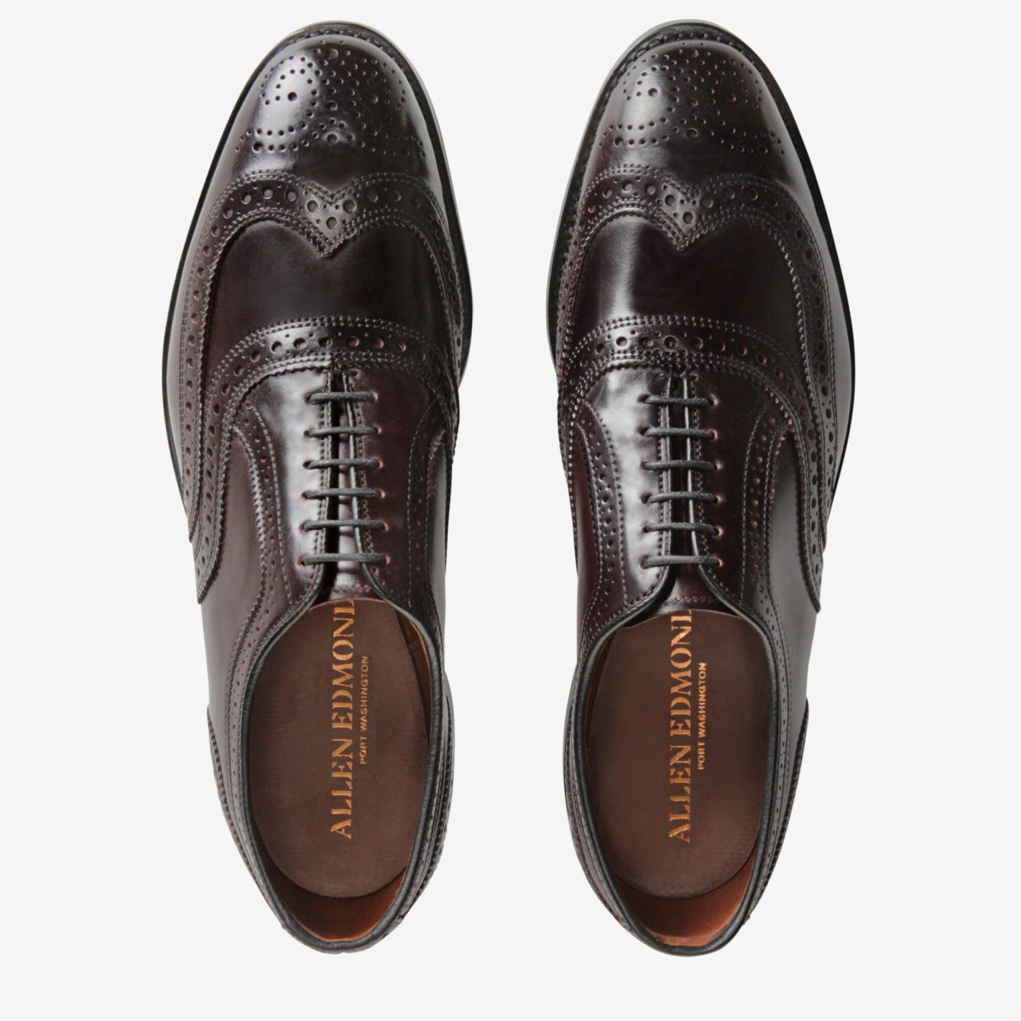 Cambridge Shell Cordovan Wingtip - Burgundy