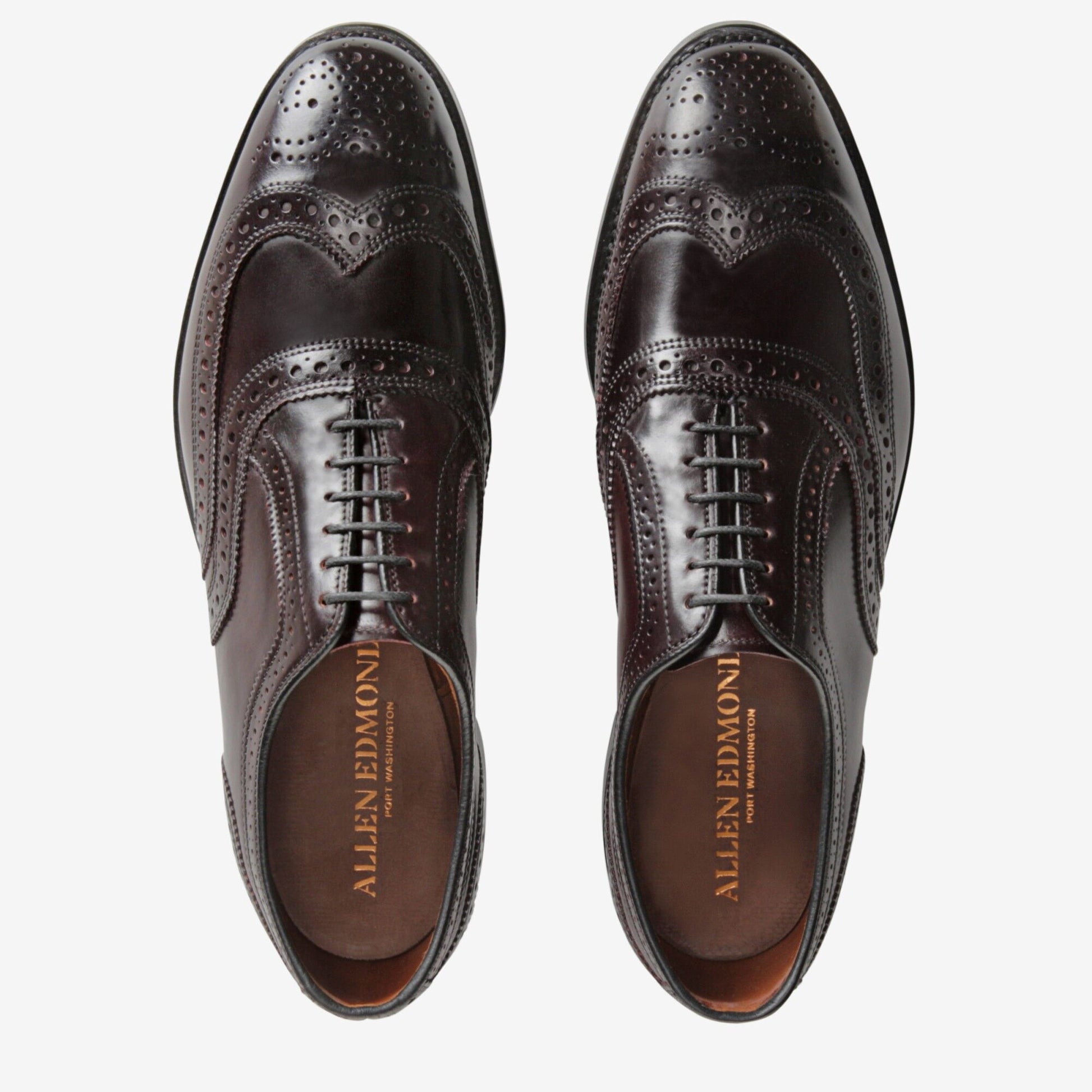 Cambridge Shell Cordovan Wingtip - Burgundy
