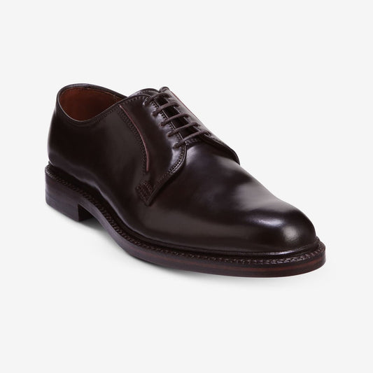 Leeds Shell Cordovan Derby Shoe - Brown