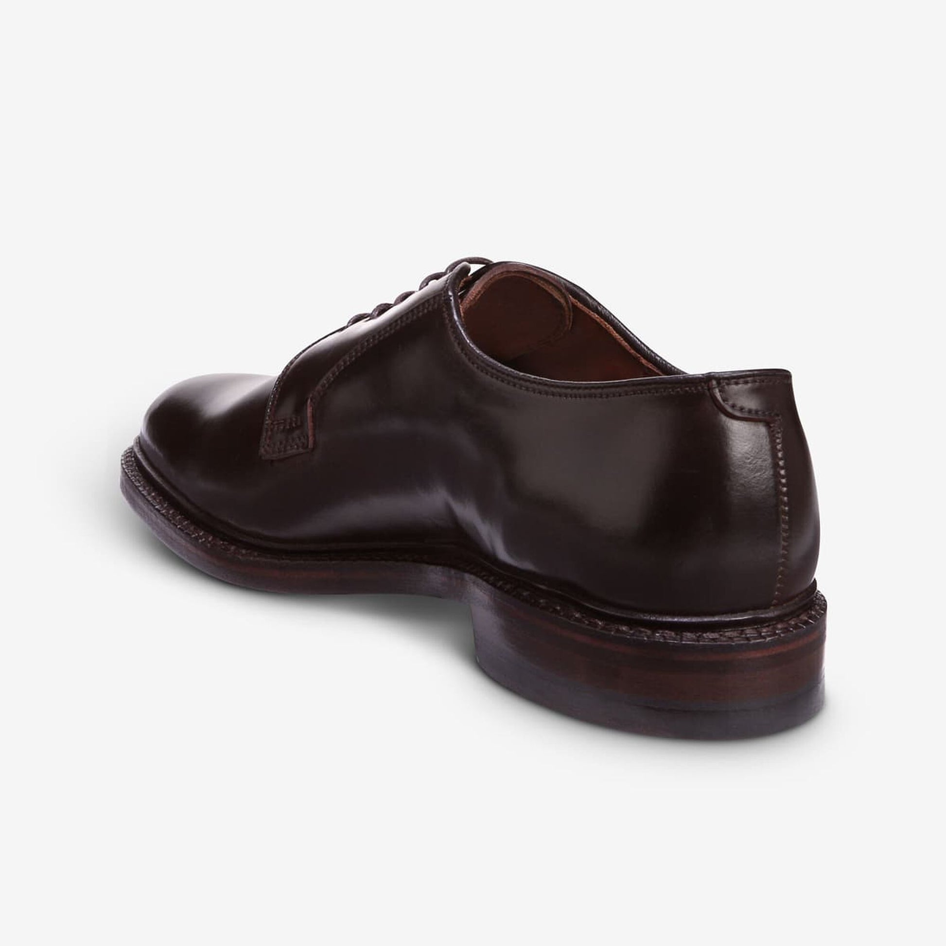 Leeds Shell Cordovan Derby Shoe - Brown