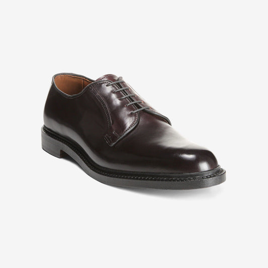 Leeds Shell Cordovan Derby Shoe - Burgundy