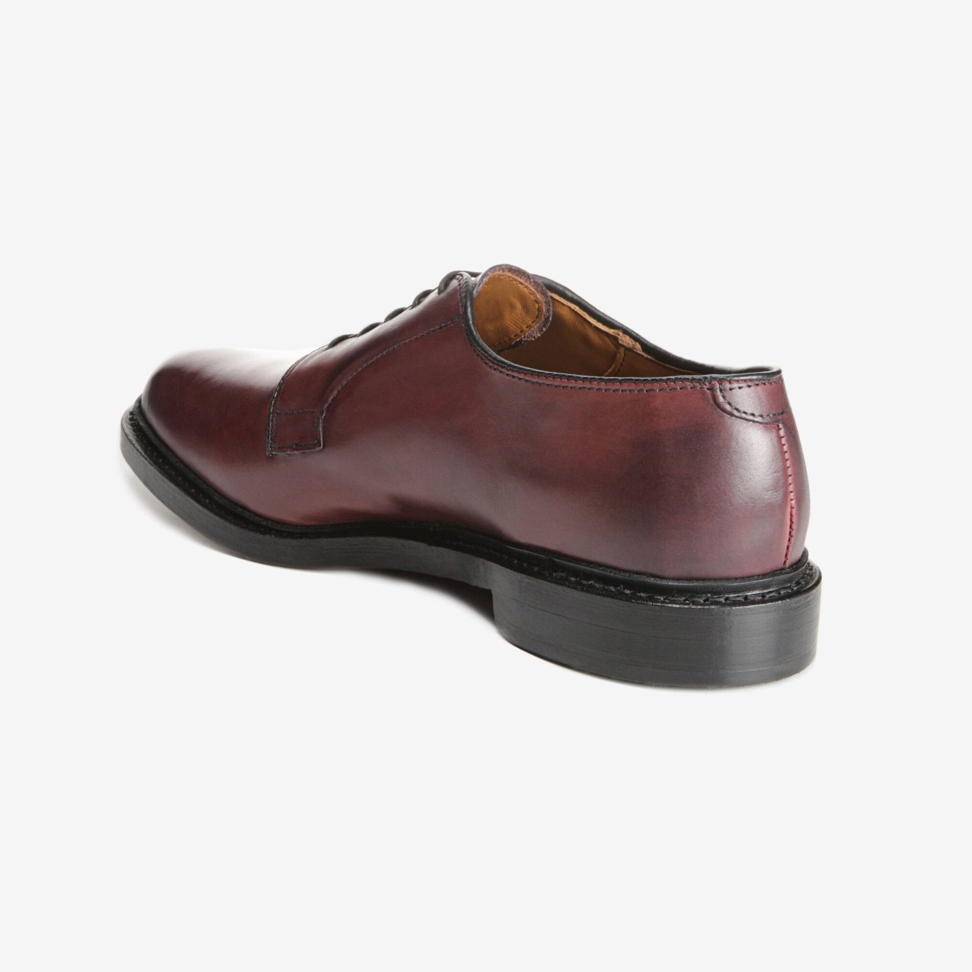 Leeds Dress Plain-toe Blucher Shoe - Oxblood