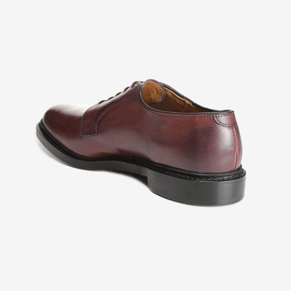 Leeds Dress Plain-toe Blucher Shoe - Oxblood